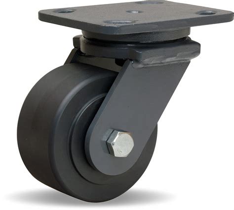 what are plate caster swivel